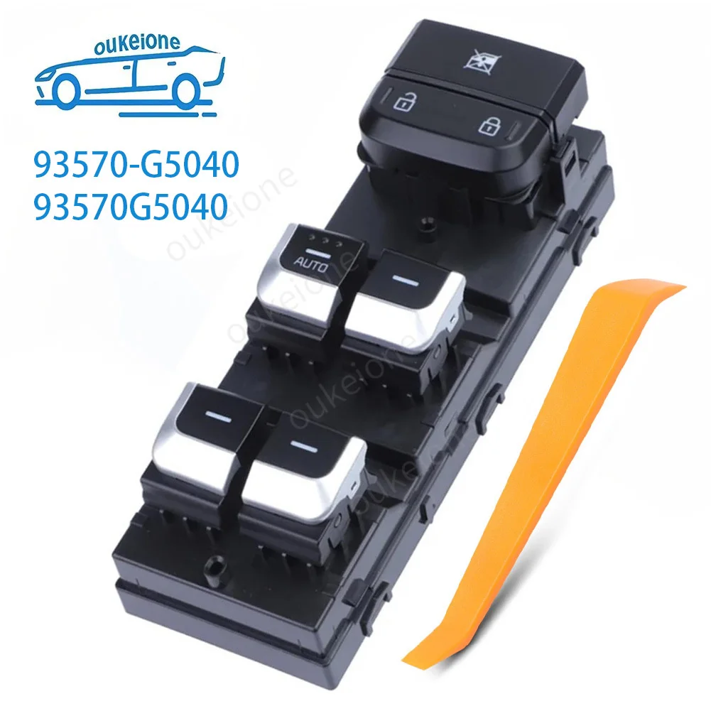 Front Electric Power Master Window Switch Glass Lifter Control Button for Kia Niro 2018 2019 2020 93570-G5040 Car Accessories
Front Electric Power Master Window Switch Glass Lifter Control Button for Kia Niro 2018 2019 2020 93570-G5040 Car Accessories