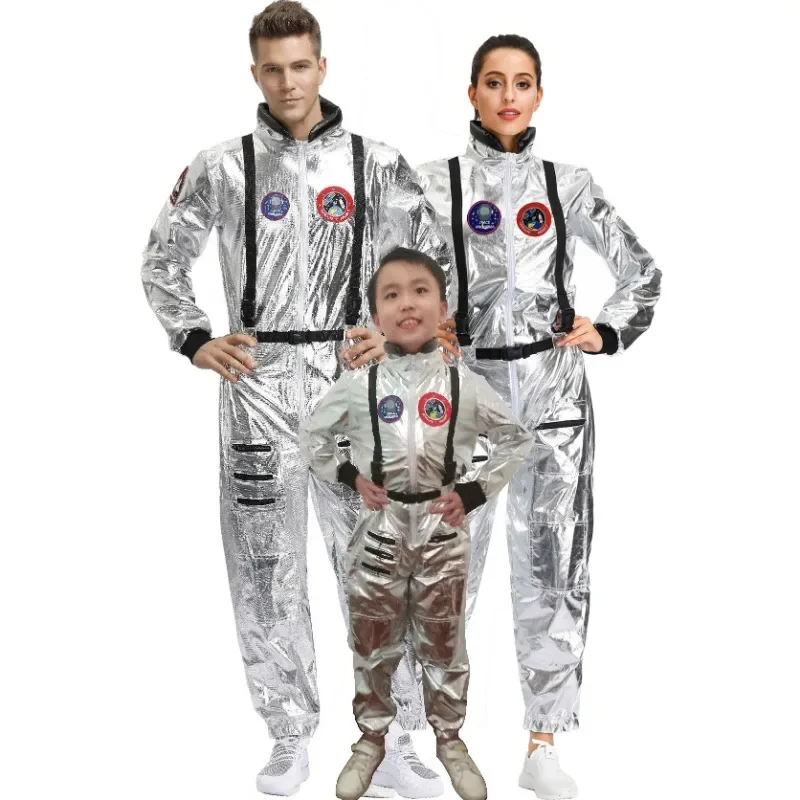 Halloween Couple Wandering Earth Space Cosplay Costume Uniform Men and Women Kids Astronaut Stage Outfits
Halloween Couple Wandering Earth Space Cosplay Costume Uniform Men and Women Kids Astronaut Stage Outfits