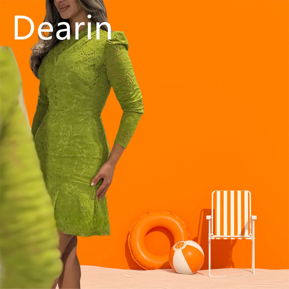 Evening Gown Dearin Jewel A-line Mini Length Skirts Bespoke Occasion Dresses Saudi Arabia Formal Prom Dress
Evening Gown Dearin Jewel A-line Mini Length Skirts Bespoke Occasion Dresses Saudi Arabia Formal Prom Dress