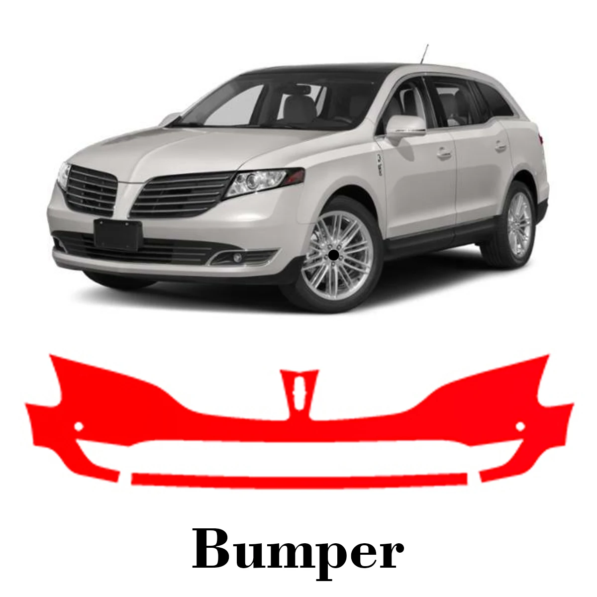Car Precut Paint Protection Film Front Bumper Anti-scratch Exterior TPU PPF For Lincoln MKT 2019
Car Precut Paint Protection Film Front Bumper Anti-scratch Exterior TPU PPF For Lincoln MKT 2019