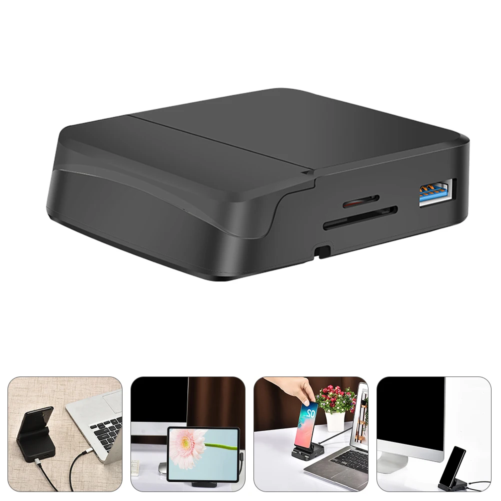 8-In-1 Usb- Adapter Multi-Port Splitter Phone Holder For Phone Tablet Lightweight Alloy Shell No Driver Required Portable
8-In-1 Usb- Adapter Multi-Port Splitter Phone Holder For Phone Tablet Lightweight Alloy Shell No Driver Required Portable
