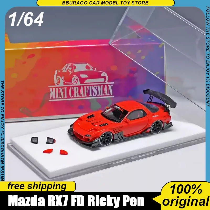 Minicraftsman 1:64 Resin Mazda Rx7 Fd Ricky Pen Replica Limited Edition With Replaceable Parts For Collectors Toys Gift Ornament
Minicraftsman 1:64 Resin Mazda Rx7 Fd Ricky Pen Replica Limited Edition With Replaceable Parts For Collectors Toys Gift Ornament