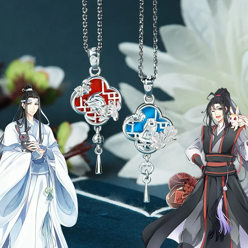 2025 NEW Anime Cosplay Couple Collar Chain Accessories Grandmaster Of Demonic Cultivation Wei Wuxian Lan Wangji Metal Necklace
2025 NEW Anime Cosplay Couple Collar Chain Accessories Grandmaster Of Demonic Cultivation Wei Wuxian Lan Wangji Metal Necklace