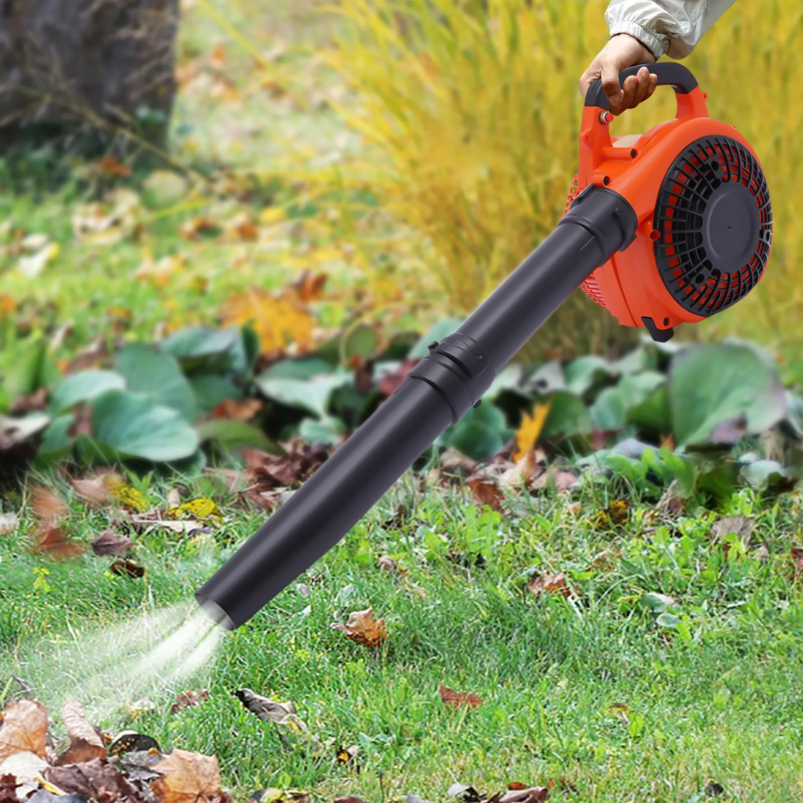 25.4CC 2-Stroke Handheld Gas Powered Leaf Blower Gasoline Commercial Grass Blower 0.75kW/7500rpm
25.4CC 2-Stroke Handheld Gas Powered Leaf Blower Gasoline Commercial Grass Blower 0.75kW/7500rpm