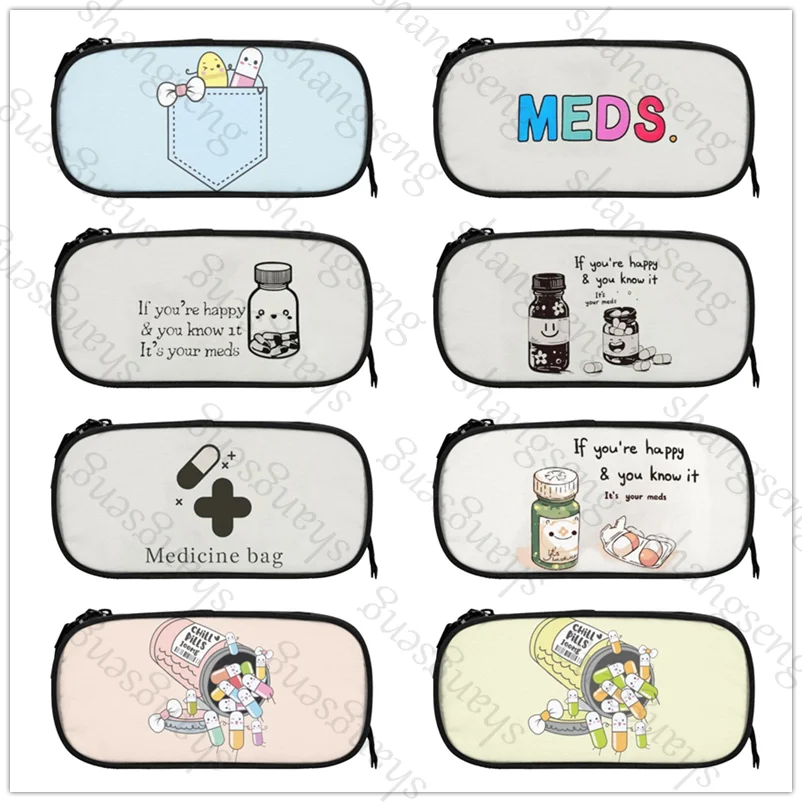 Cute pills Pencil case large capacity pencil case multifunctional stationery storage bag student learning supplies gift
Cute pills Pencil case large capacity pencil case multifunctional stationery storage bag student learning supplies gift