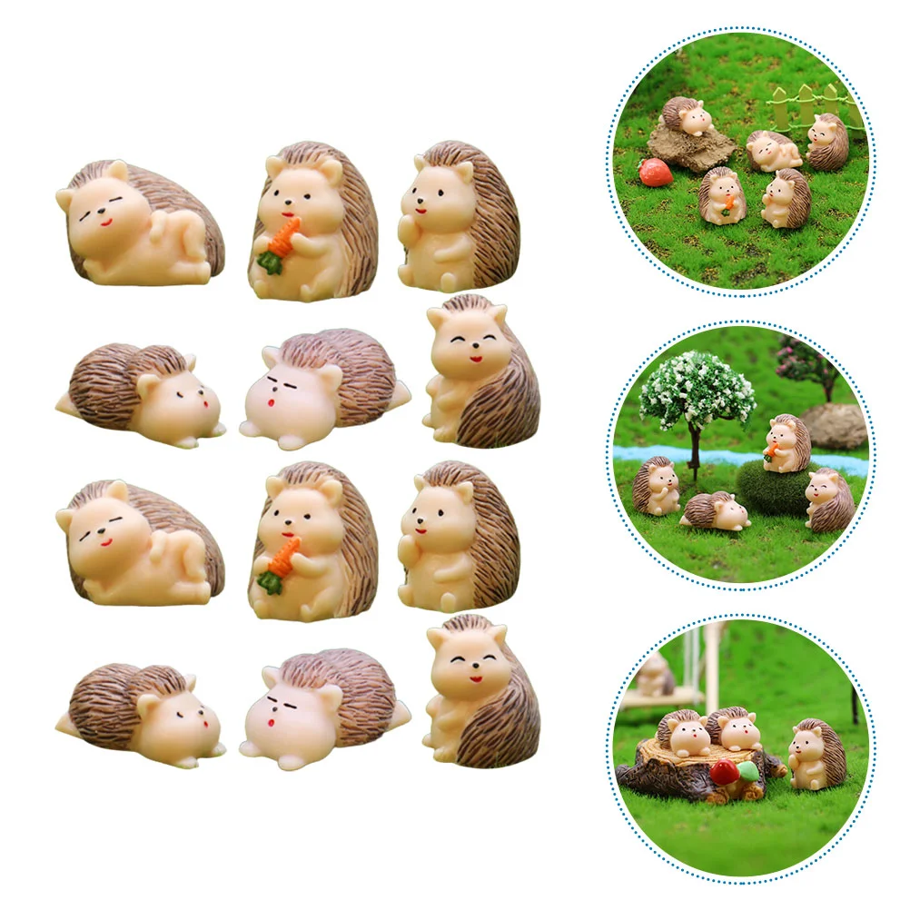 12 Pcs Desktop Mini Simulation Hedgehog Car Decor Solar Lantern Outdoor Garden Resin Micro Landscape Ornament
12 Pcs Desktop Mini Simulation Hedgehog Car Decor Solar Lantern Outdoor Garden Resin Micro Landscape Ornament