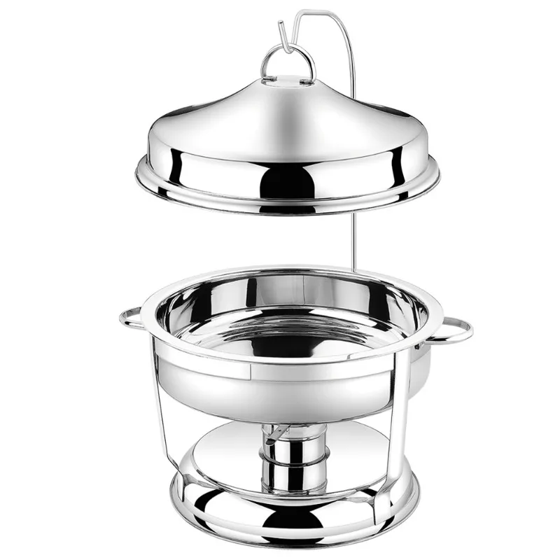 Stainless Steel Restaurant Alcohol Heating Insulation Hotel Single Arm Hanging Buffy Furnace Chafing Dish
Stainless Steel Restaurant Alcohol Heating Insulation Hotel Single Arm Hanging Buffy Furnace Chafing Dish