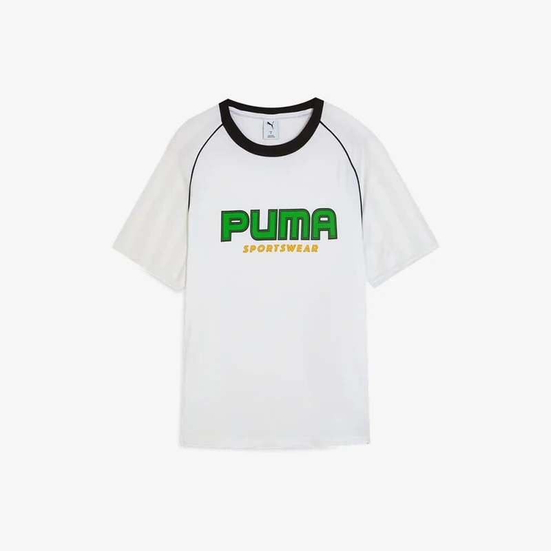 Puma натуральная летняя футболка унисекс с круглым вырезом и модным принтом с короткими рукавами 631723-02
Puma натуральная летняя футболка унисекс с круглым вырезом и модным принтом с короткими рукавами 631723-02