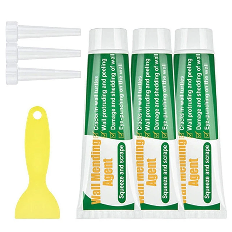 100G Wall Mending Agent With Scraper Paint Green Valid Mouldproof Wall Crack Nail Quick-Drying Patch Restore
100G Wall Mending Agent With Scraper Paint Green Valid Mouldproof Wall Crack Nail Quick-Drying Patch Restore