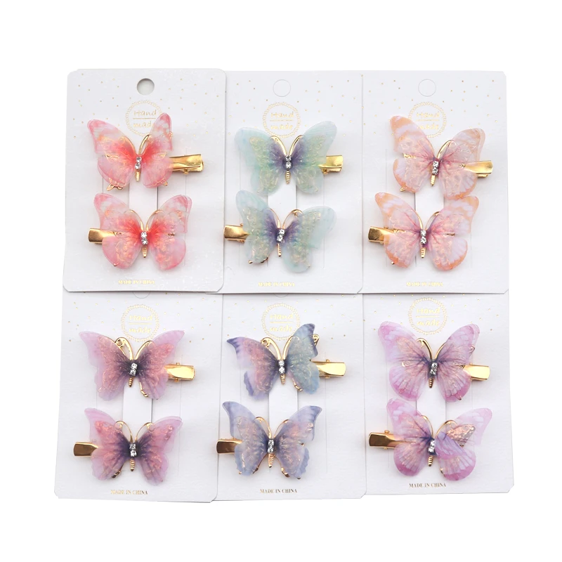 2/4Pcs Colorful Butterfly Hairpins Girl Hair Clips Barrettes Women Sweet Hair Ornament Rainbow Headwear Fashion Hair Accessories
2/4Pcs Colorful Butterfly Hairpins Girl Hair Clips Barrettes Women Sweet Hair Ornament Rainbow Headwear Fashion Hair Accessories