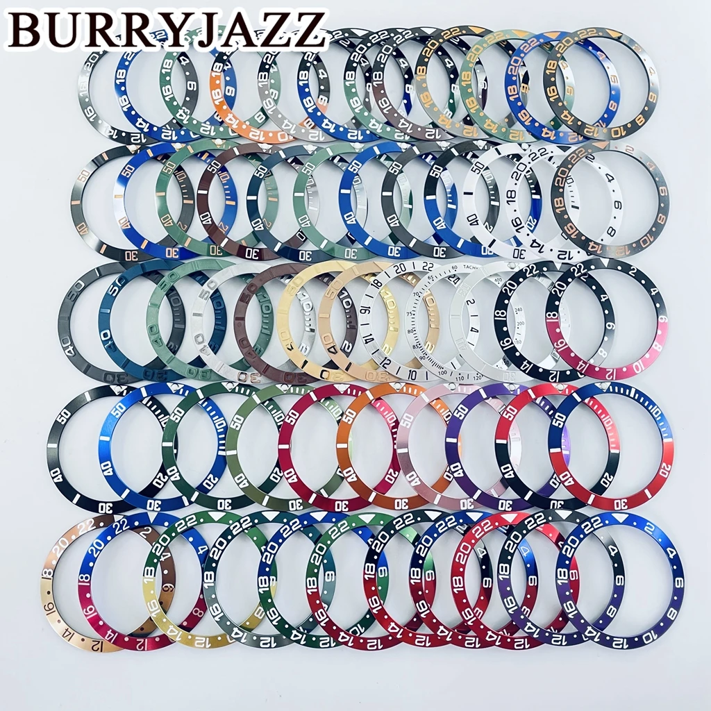 Высококачественная керамическая алюминиевая вставка для безеля 38мм*30.6мм для часов с автоматическим механизмом NH35, NH34, NH36, GMT, 1 шт.
Высококачественная керамическая алюминиевая вставка для безеля 38мм*30.6мм для часов с автоматическим механизмом NH35, NH34, NH36, GMT, 1 шт.