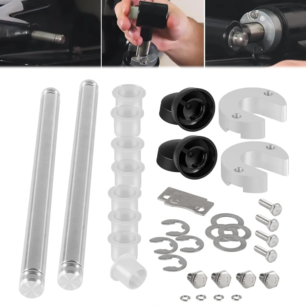 MerCruiser Alpha1 Gen2Trim Cylinder Pin Cap Bushing Hardware Kit SEI 9B-116B Compatible with Mercruiser 15-9/16and Bravo
MerCruiser Alpha1 Gen2Trim Cylinder Pin Cap Bushing Hardware Kit SEI 9B-116B Compatible with Mercruiser 15-9/16and Bravo