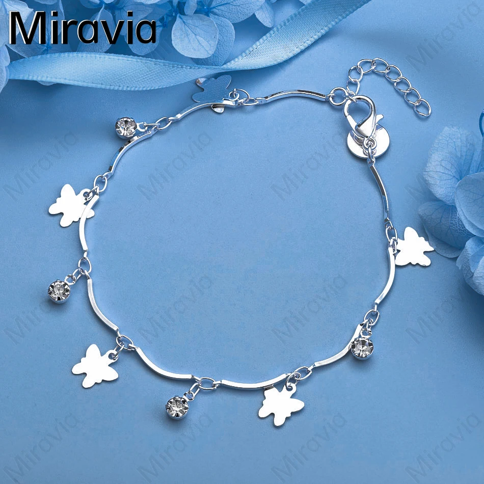 Miravia 925 Sterling Silver Zircon Butterfly Pendant Bracelet Cute Elegant Women Party Jewelry
Miravia 925 Sterling Silver Zircon Butterfly Pendant Bracelet Cute Elegant Women Party Jewelry