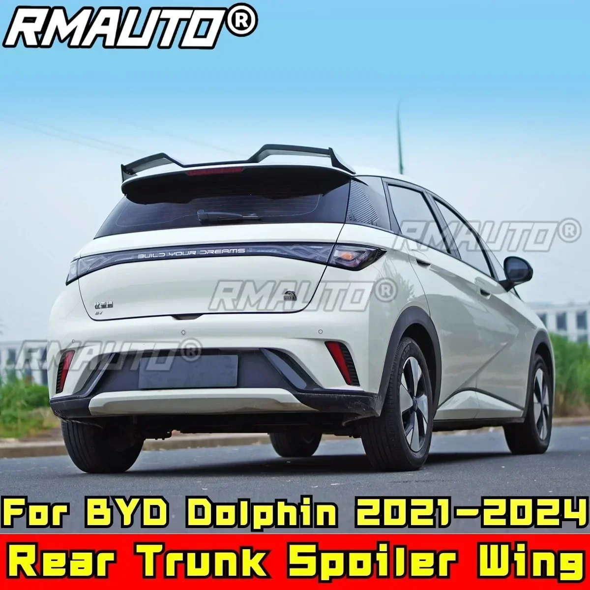 Dolphin Body Kit Rear Roof Wing Carbon Fiber Look DC Style Rear Roof Spoiler for BYD Dolphin 2021-2024 Car Accessories
Dolphin Body Kit Rear Roof Wing Carbon Fiber Look DC Style Rear Roof Spoiler for BYD Dolphin 2021-2024 Car Accessories
