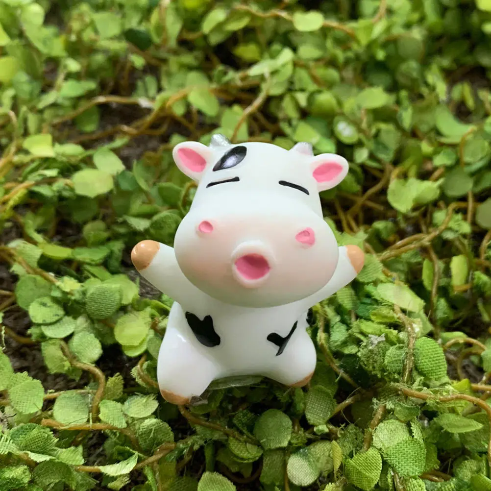 8pcs Simulated Lifelike Milk Cow Resin Desktop Ornament Animal Party Favors Educational Gift Cow Statue Decor Resin Animals
8pcs Simulated Lifelike Milk Cow Resin Desktop Ornament Animal Party Favors Educational Gift Cow Statue Decor Resin Animals