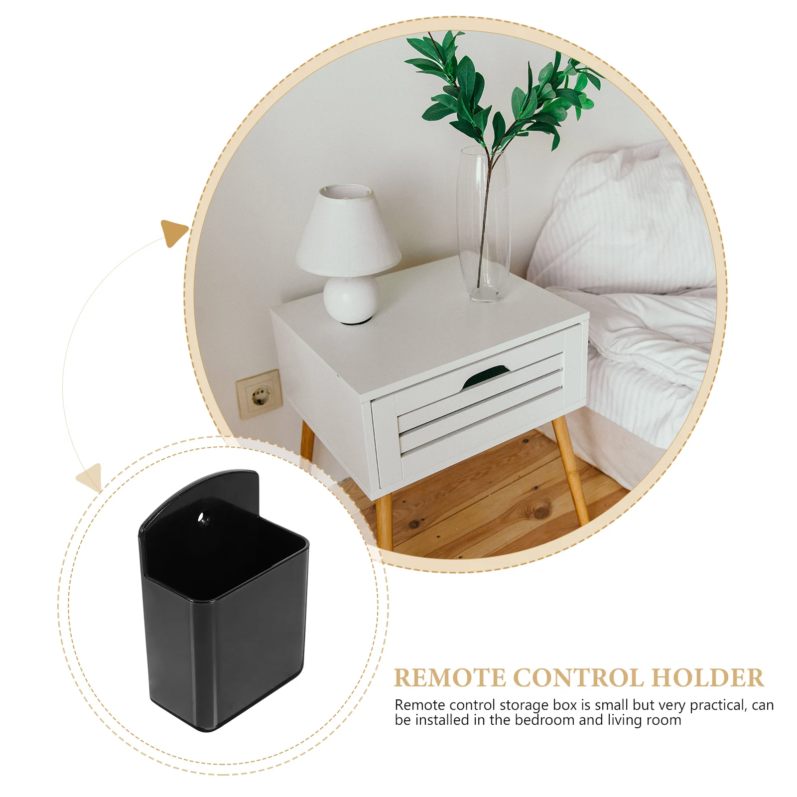 2pcs Mount Control Holder Box Light Weight Bedroom Living Room Multi-Functional Reusable Organizer Adhesive Storage Mounted
2pcs Mount Control Holder Box Light Weight Bedroom Living Room Multi-Functional Reusable Organizer Adhesive Storage Mounted