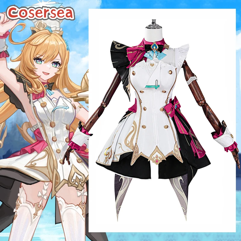 Cosersea Escoffier Cosplay Costume Game Genshin Impact Escoffier Tasteful Excellence Women Dress Suit Halloween Outfit Fullset
Cosersea Escoffier Cosplay Costume Game Genshin Impact Escoffier Tasteful Excellence Women Dress Suit Halloween Outfit Fullset