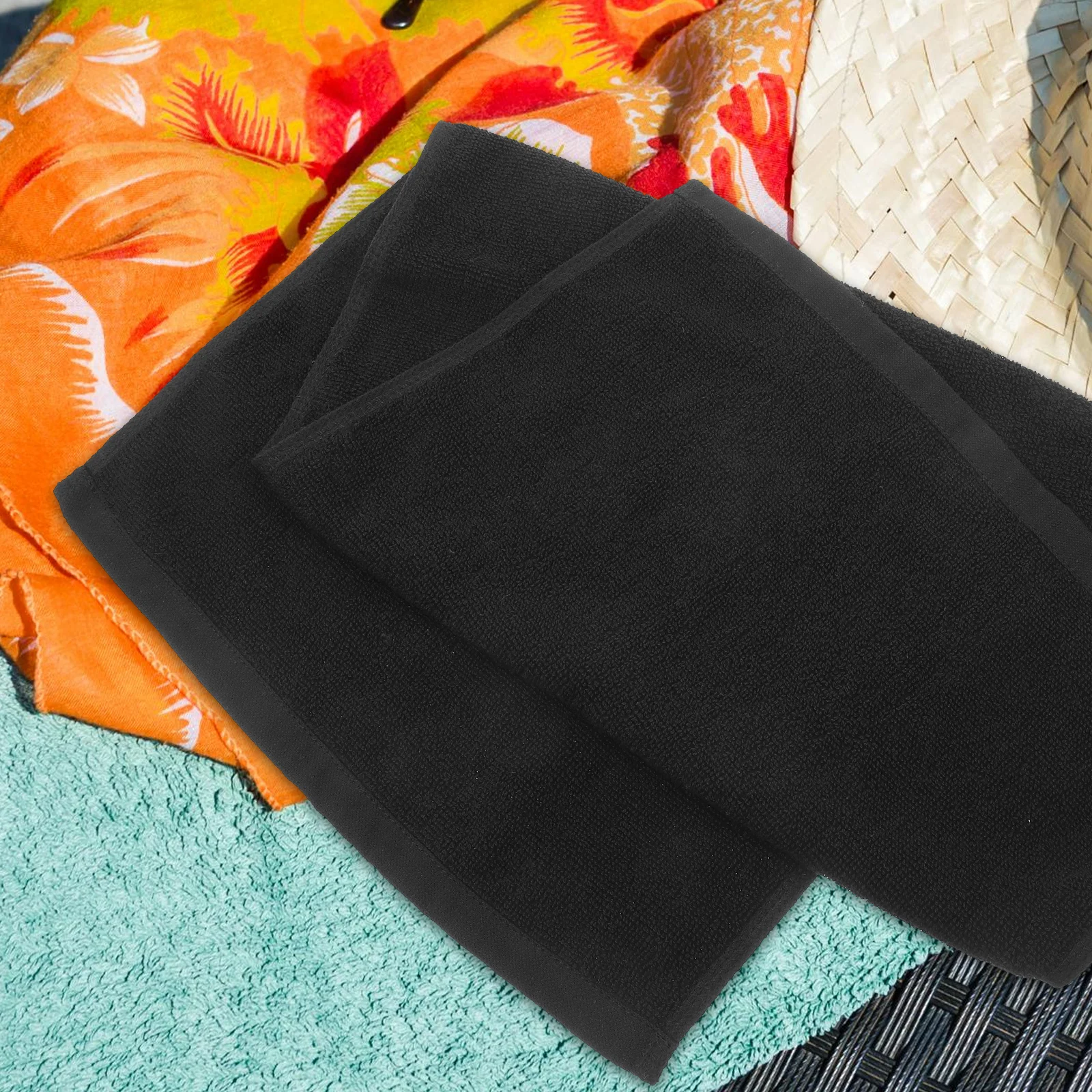 2Pcs Pure Cotton Black Towel 100g 35x70cm Hair Drying Wrap Absorbent Quick Dry Towels for Women Salon Use Beach Spa
2Pcs Pure Cotton Black Towel 100g 35x70cm Hair Drying Wrap Absorbent Quick Dry Towels for Women Salon Use Beach Spa