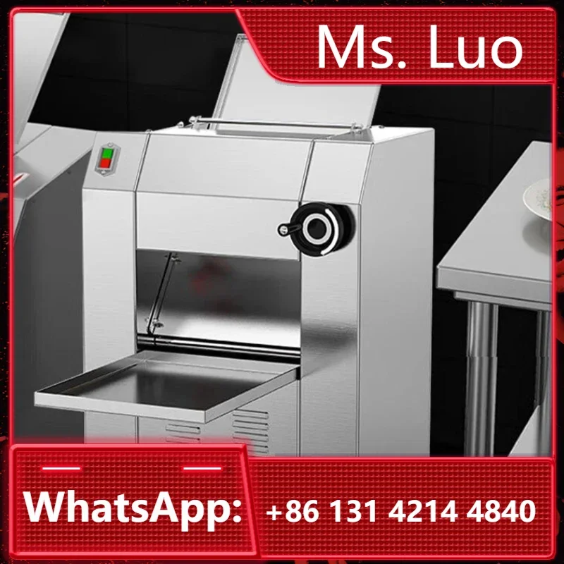 220V Electric Vertical Multi-functional Noodle Press Machine Commercial Stainless Steel Semi-automatic Dough Presser
220V Electric Vertical Multi-functional Noodle Press Machine Commercial Stainless Steel Semi-automatic Dough Presser