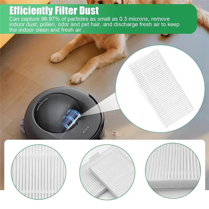 EYFL-Accessory Set For Eufy Omni C20 Vacuum Cleaner Replacement Part Main Side Brush Hepa Filter Mop Cloth Dust Bags 
EYFL-Accessory Set For Eufy Omni C20 Vacuum Cleaner Replacement Part Main Side Brush Hepa Filter Mop Cloth Dust Bags