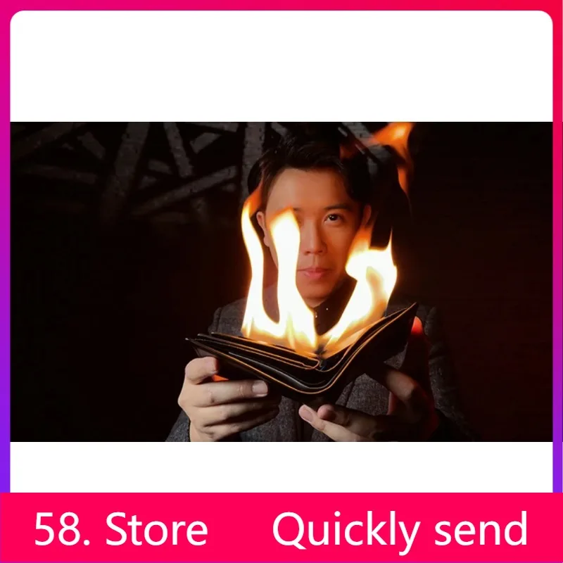 New 2025 Ember - E Fire Wallet by MS Magic - Magic tricks ( 58 Store Download )
New 2025 Ember - E Fire Wallet by MS Magic - Magic tricks ( 58 Store Download )