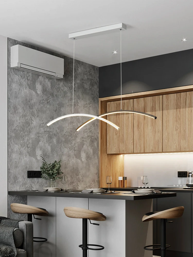 Minimalist led dining room light simple modern designer long line lamp Nordic office lamp dining room dining table chandelier
Minimalist led dining room light simple modern designer long line lamp Nordic office lamp dining room dining table chandelier