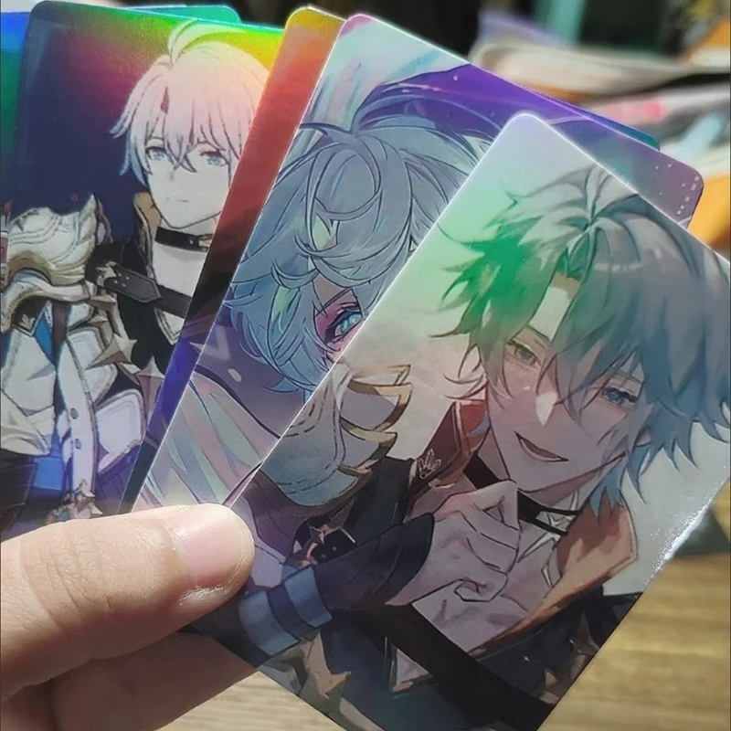55Pcs/Pack Game Mydei Laser Card Khaslana Phainon NeiKos496 Double Sided Printing Card LOMO Anime Card
55Pcs/Pack Game Mydei Laser Card Khaslana Phainon NeiKos496 Double Sided Printing Card LOMO Anime Card
