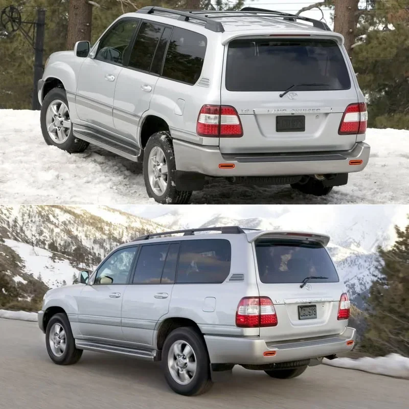 Car LED Rear Bumper Reflector For Toyota Land Cruiser 100 LC100 1998-2007 Turn Signal Lamp Backup Running Light Brake Indicators
Car LED Rear Bumper Reflector For Toyota Land Cruiser 100 LC100 1998-2007 Turn Signal Lamp Backup Running Light Brake Indicators