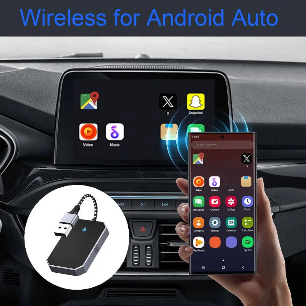 for Dongle for Iphone Wireless Adapter for Android with Usb Type-c Interface Plug Play Conversion from Wired to Wireless Box
for Dongle for Iphone Wireless Adapter for Android with Usb Type-c Interface Plug Play Conversion from Wired to Wireless Box