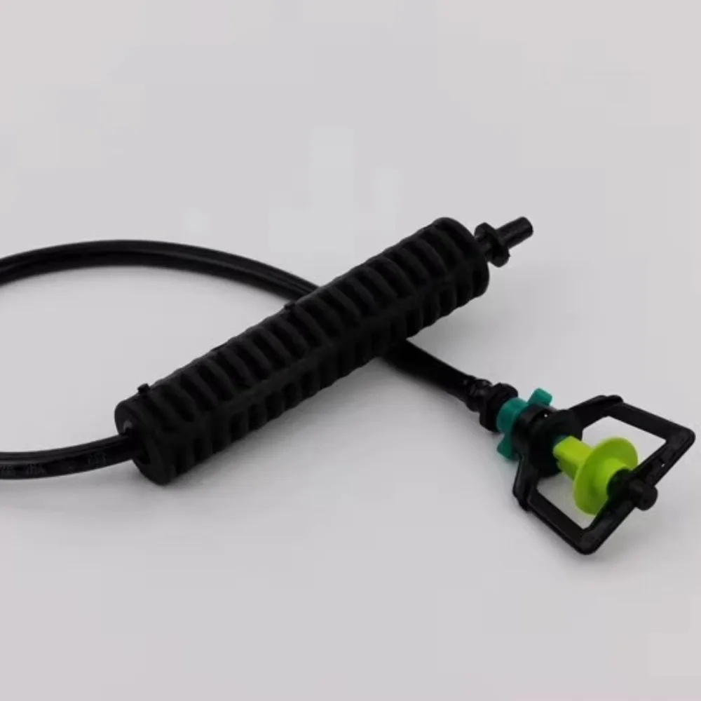 A 360-degree Rotating Frame Suspended Greenhouse Sprinkler System with Automatic Micro-sprinklers and Atomizing Nozzles.
A 360-degree Rotating Frame Suspended Greenhouse Sprinkler System with Automatic Micro-sprinklers and Atomizing Nozzles.