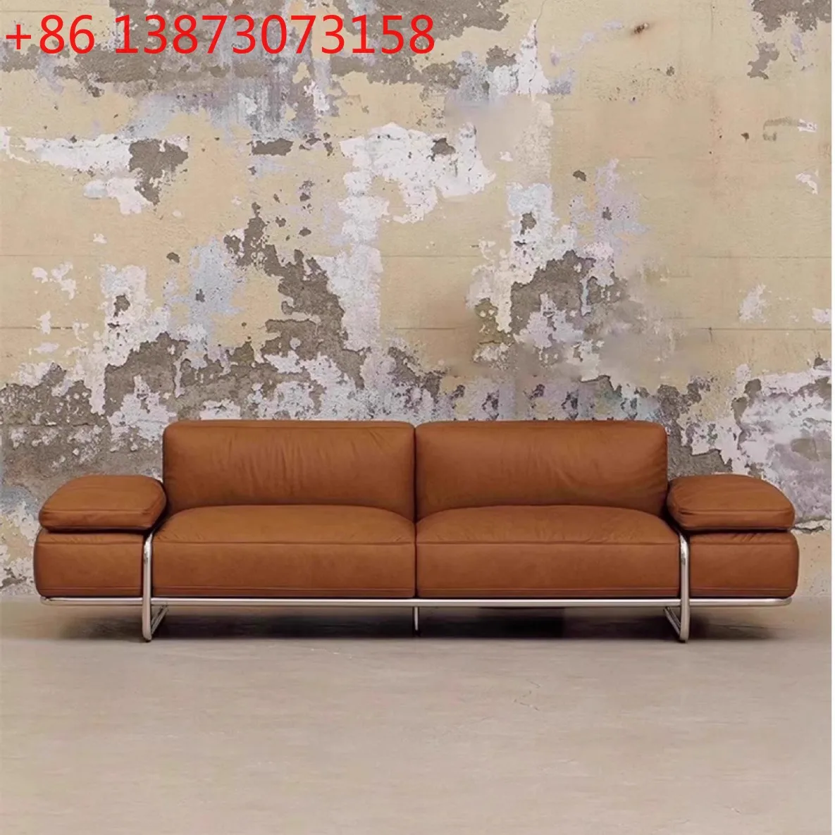 Офисный диван в современном стиле, из нержавеющей стали, Corbusier LC3, для бизнеса, двойной, для магазина одежды, кожаный, повседневный
Офисный диван в современном стиле, из нержавеющей стали, Corbusier LC3, для бизнеса, двойной, для магазина одежды, кожаный, повседневный