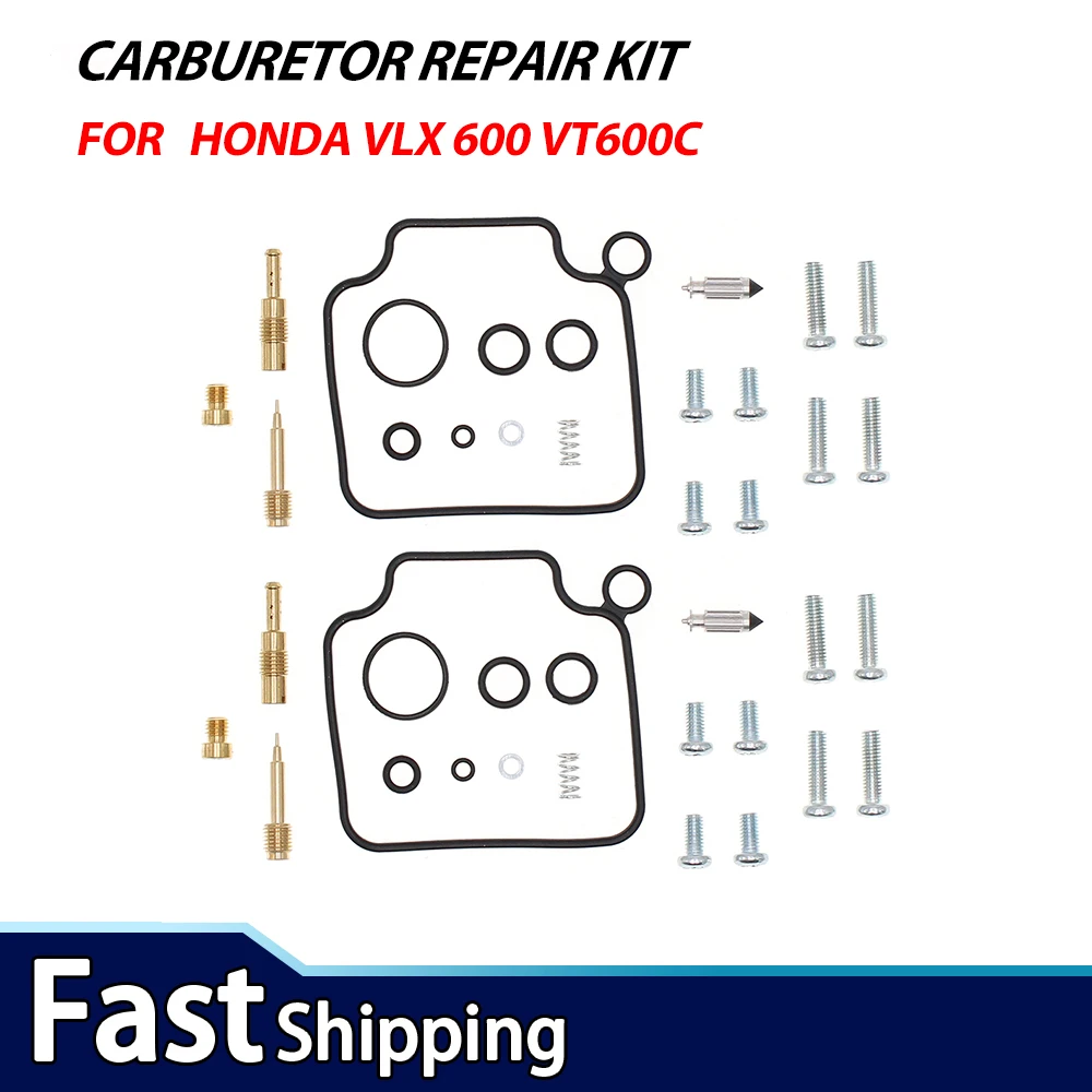 For Honda Shadow 1999-2009 VLX 600 VT600C Spirit 750 VT750C Aero VT750 Carburetor Repair Kit Carb Rebuild Set
For Honda Shadow 1999-2009 VLX 600 VT600C Spirit 750 VT750C Aero VT750 Carburetor Repair Kit Carb Rebuild Set
