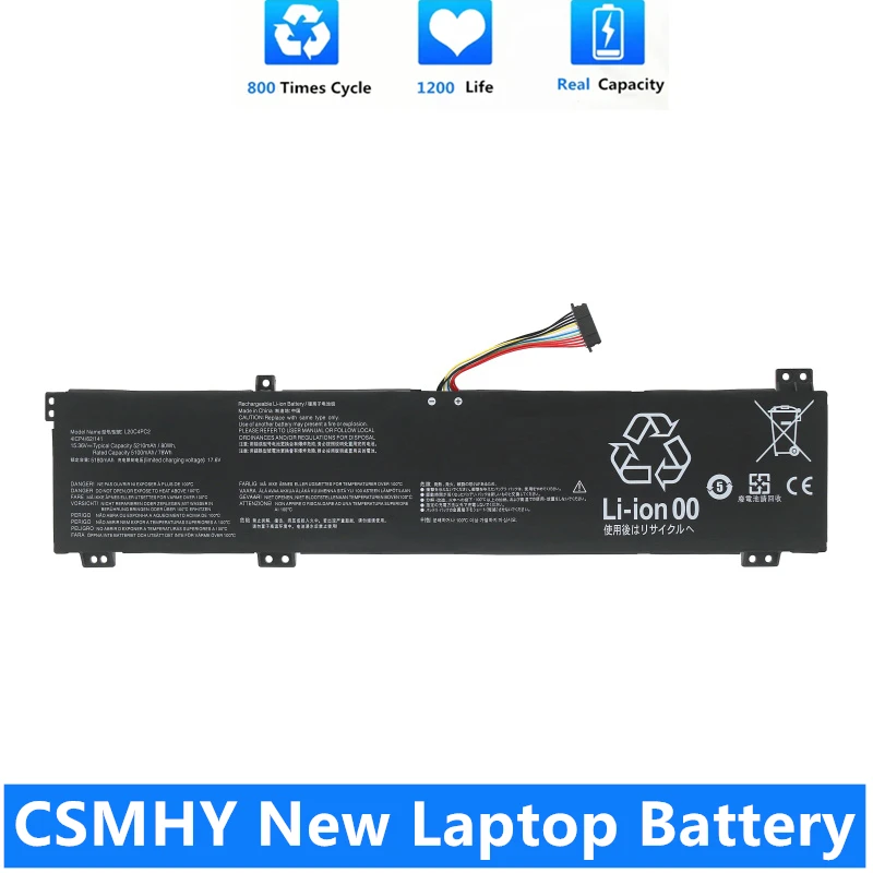 CSMHY New L20C4PC2 Laptop Battery for LENOVO Y7000P R7000P Y7000 R9000P R9000K Y9000K 2021 L20C4PC1 L20M4PC1 L20D4PC1 L20M4PC2
CSMHY New L20C4PC2 Laptop Battery for LENOVO Y7000P R7000P Y7000 R9000P R9000K Y9000K 2021 L20C4PC1 L20M4PC1 L20D4PC1 L20M4PC2