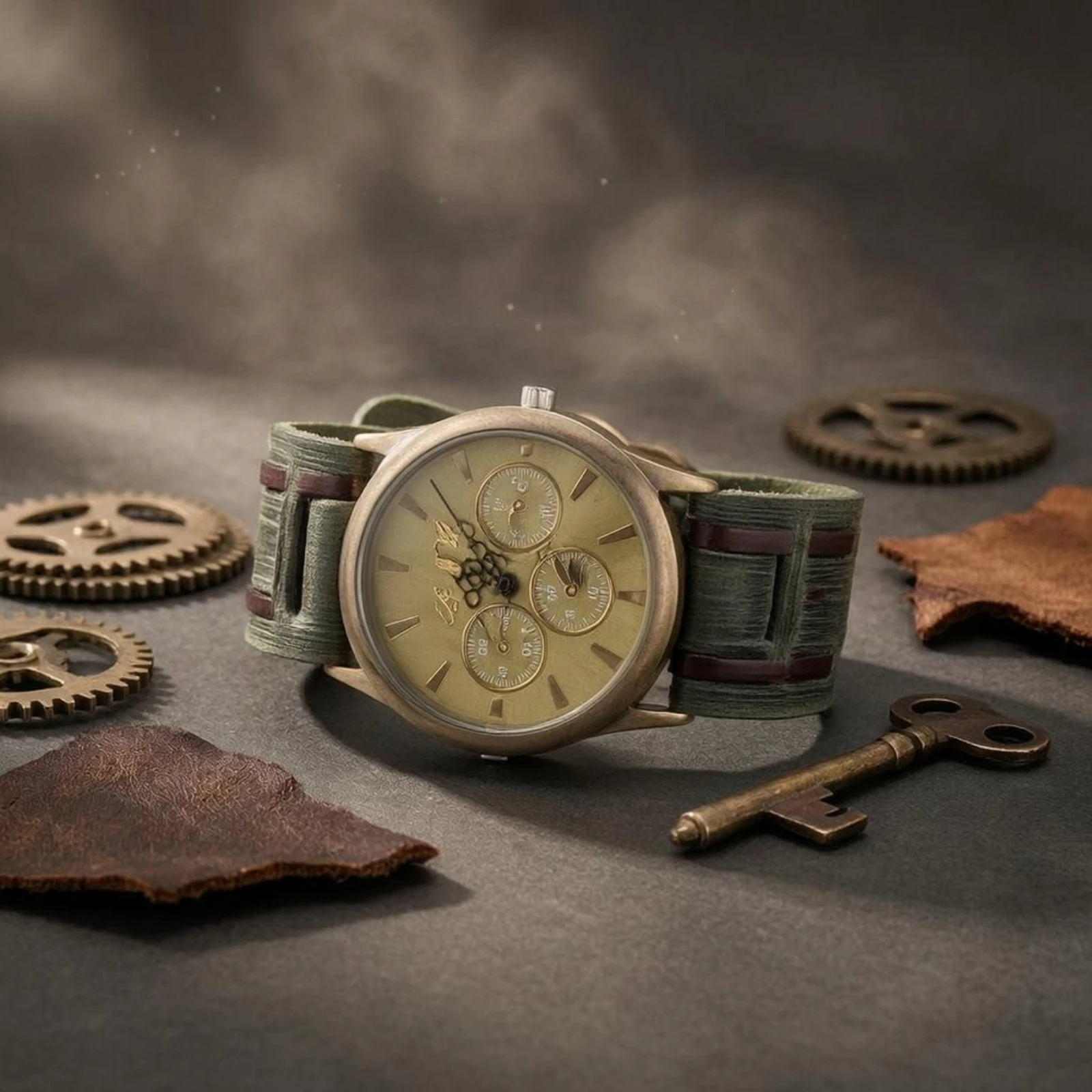 Men's Wrap Wristwatch Adjustable Fit Leather Wrap Watch Fashion Accessory Comfortable Wear
Men's Wrap Wristwatch Adjustable Fit Leather Wrap Watch Fashion Accessory Comfortable Wear