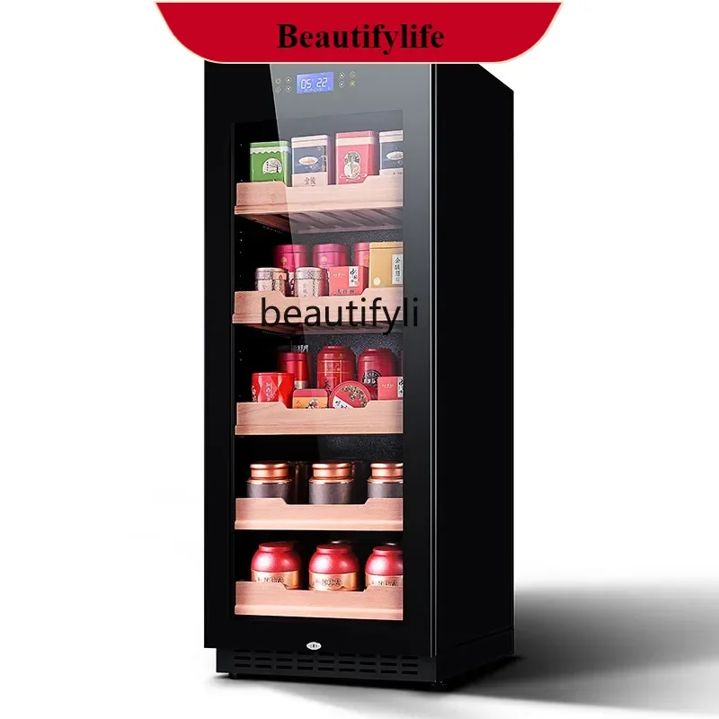E132 Tea refrigerated and fresh-keeping constant temperature red wine cabinet ice bar living room beverage dry goods refrigerato
E132 Tea refrigerated and fresh-keeping constant temperature red wine cabinet ice bar living room beverage dry goods refrigerato