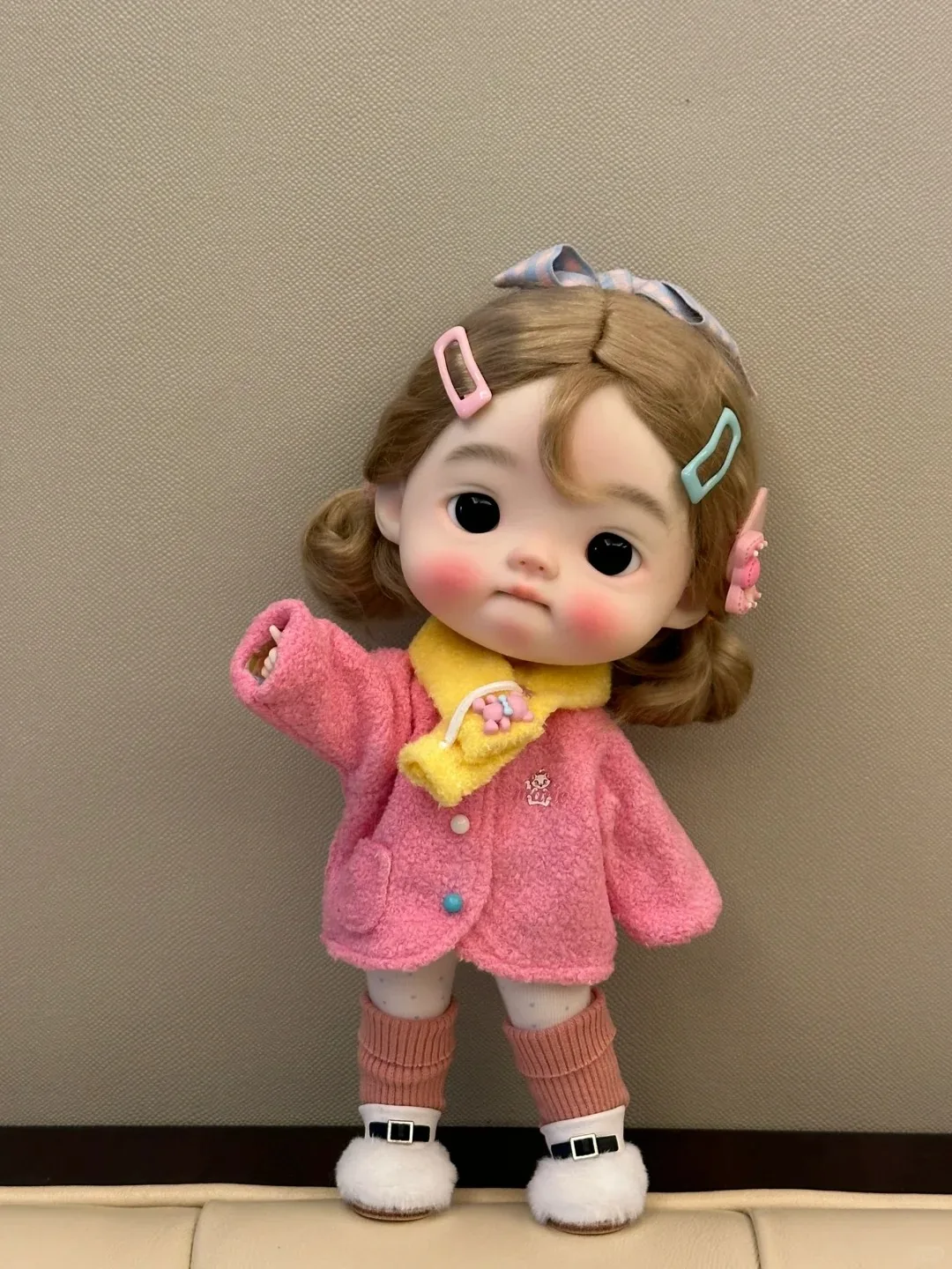 Новая кукла sd BJD 1/6 Dot Dot Sister Girl Fish Маленькая тканевая кукла sd Симпатичные суставы Подвижная смола bb Spot макияж бесплатная доставка
Новая кукла sd BJD 1/6 Dot Dot Sister Girl Fish Маленькая тканевая кукла sd Симпатичные суставы Подвижная смола bb Spot макияж бесплатная доставка