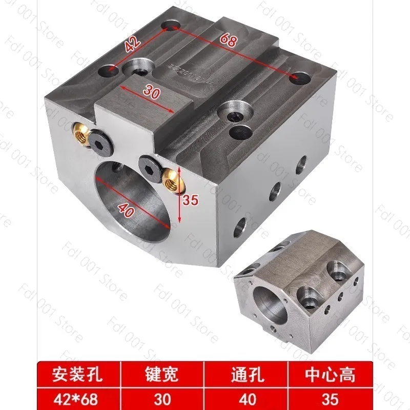 43X71 CNC Tool Holder CK400K Servo Turret Boring Tool Sleeve 43X71-32 holes - center height 30
43X71 CNC Tool Holder CK400K Servo Turret Boring Tool Sleeve 43X71-32 holes - center height 30