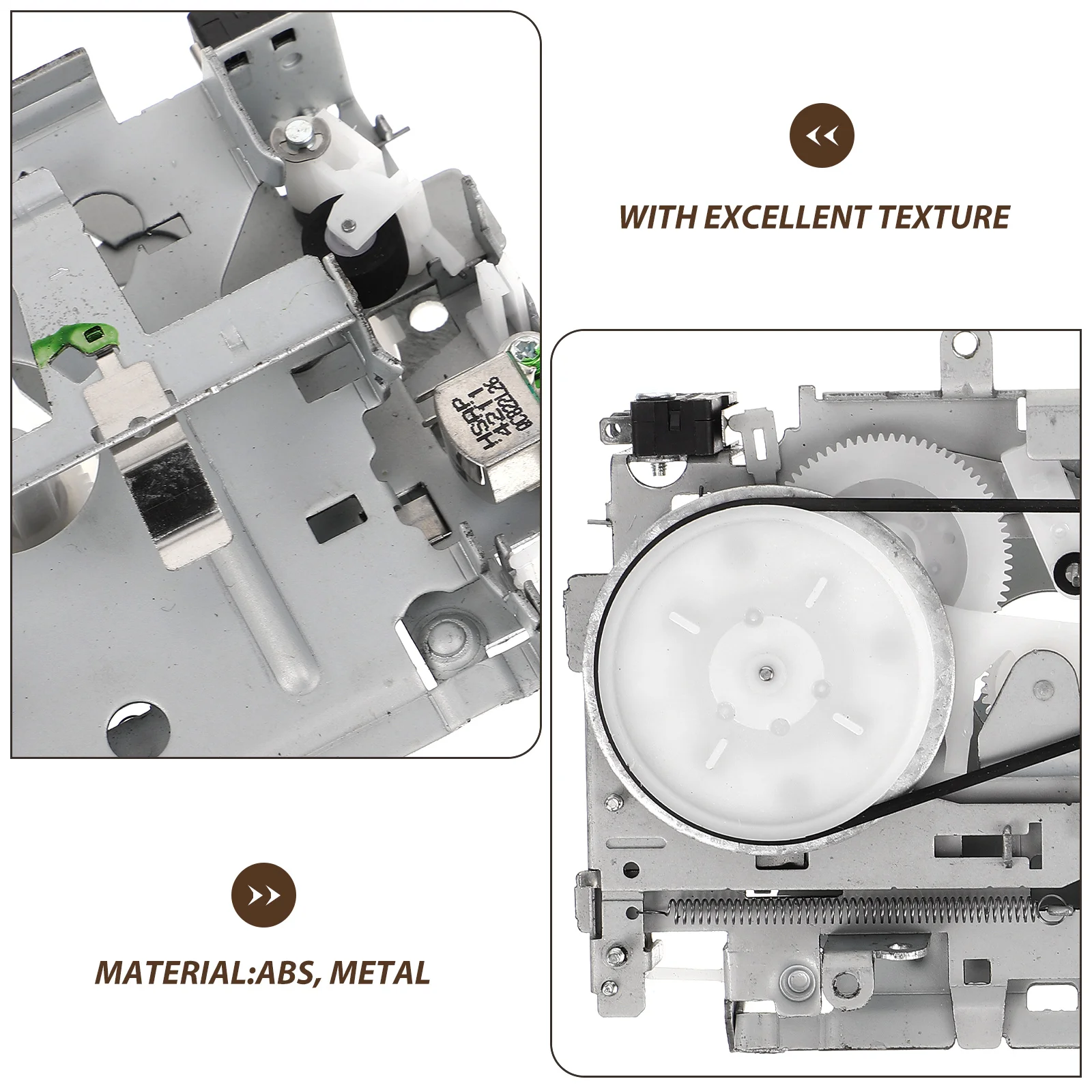 Cassette Tape Recorder Mechanism Sturdy Abs Metal Core For Repeater Playback Repair Replacement Tape Deck Movement
Cassette Tape Recorder Mechanism Sturdy Abs Metal Core For Repeater Playback Repair Replacement Tape Deck Movement