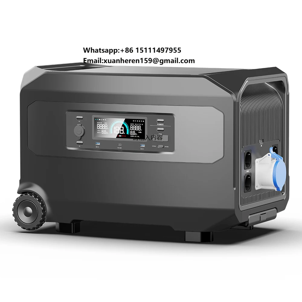 SOUOP HP6000 6000W AC Output Smart Portable Power Station 4608Wh Off Grid UPS Expandable Battery Solar Generator With APP
SOUOP HP6000 6000W AC Output Smart Portable Power Station 4608Wh Off Grid UPS Expandable Battery Solar Generator With APP