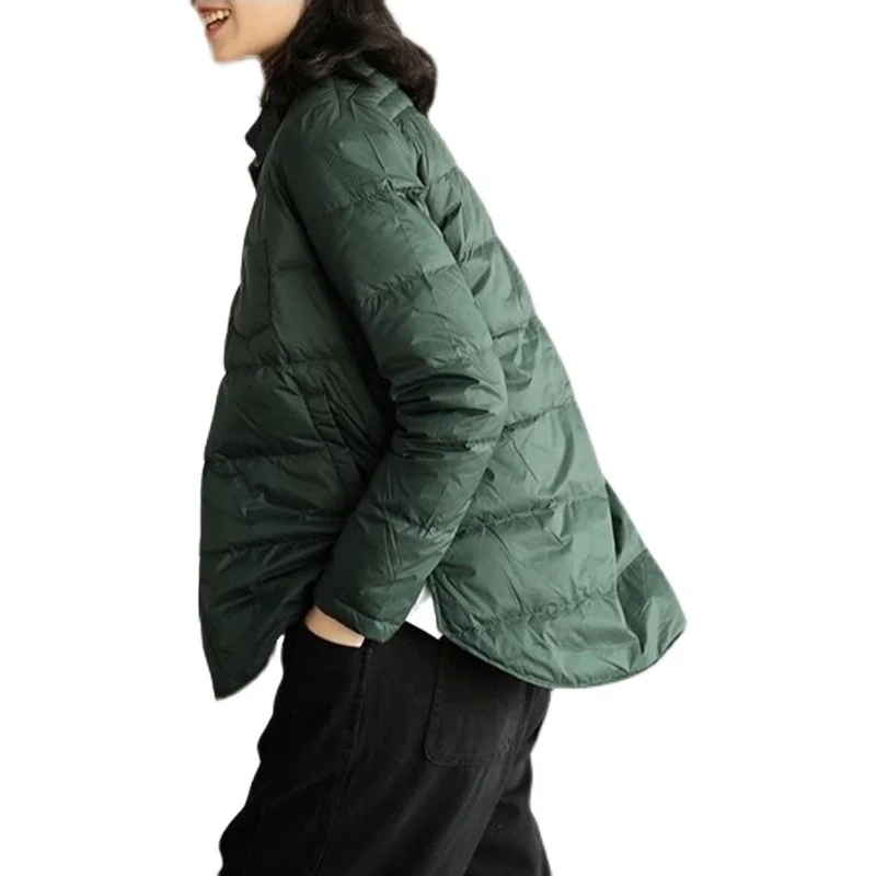 Lightweight Padded Cotton Jaet Women's Casual Warm Coat Loose Fit Winter Outerwear Button Detail Long Sve Ne
Lightweight Padded Cotton Jaet Women's Casual Warm Coat Loose Fit Winter Outerwear Button Detail Long Sve Ne