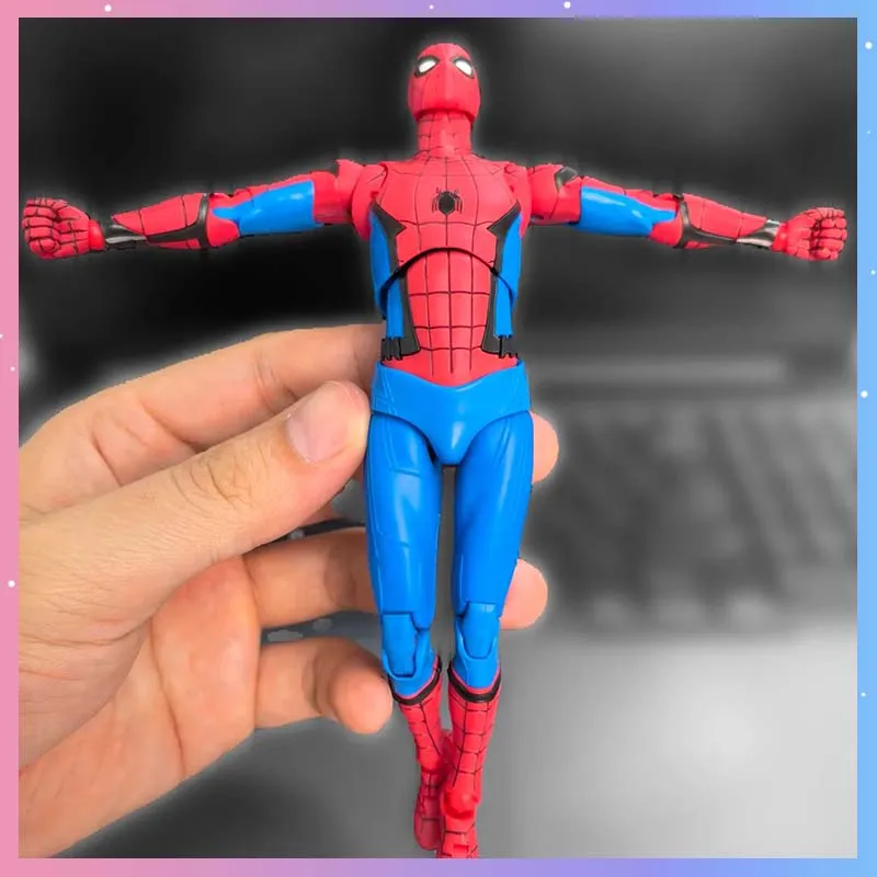 Genuine Spider Man 1/12 15cm The Stark Suit Action Figure Anime Cartoon Movable Joints Assembly Toy Desk Decor Collection Gift
Genuine Spider Man 1/12 15cm The Stark Suit Action Figure Anime Cartoon Movable Joints Assembly Toy Desk Decor Collection Gift
