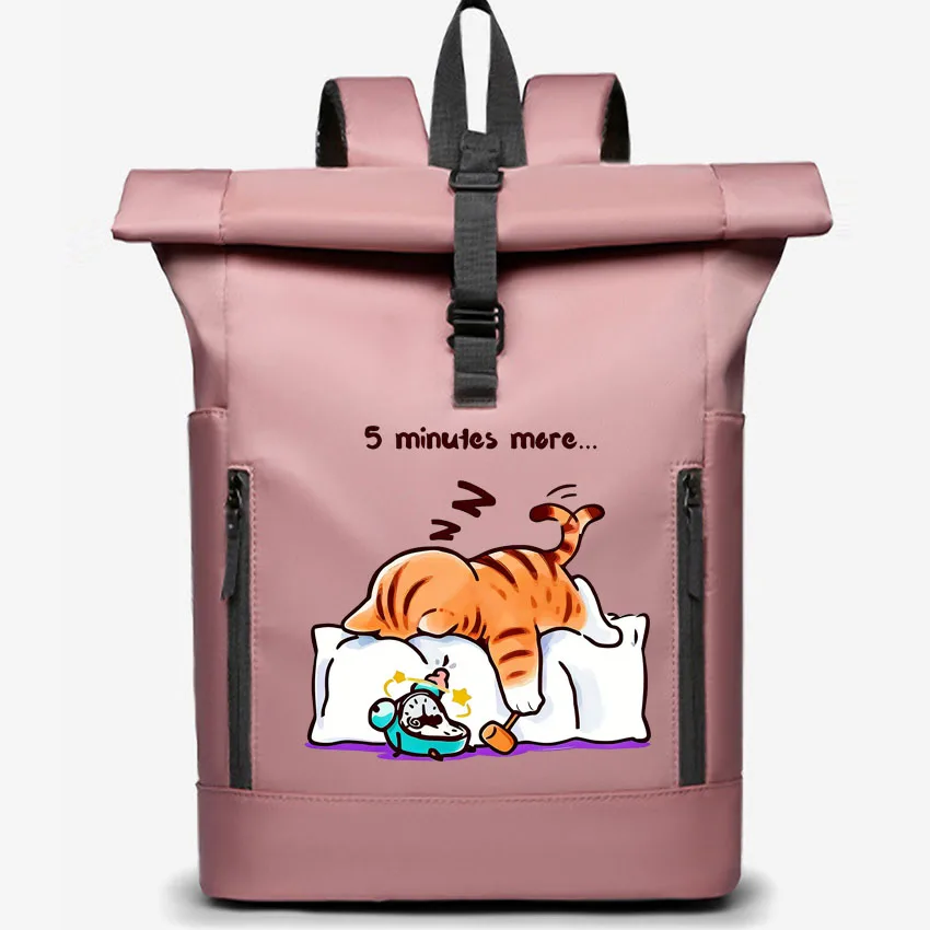 The Cat That Always Wants To Sleep Printed Waterproof Travel Men's Women Couple 15.6" Laptop Backpack Multifunction Roll Top Bag
The Cat That Always Wants To Sleep Printed Waterproof Travel Men's Women Couple 15.6" Laptop Backpack Multifunction Roll Top Bag