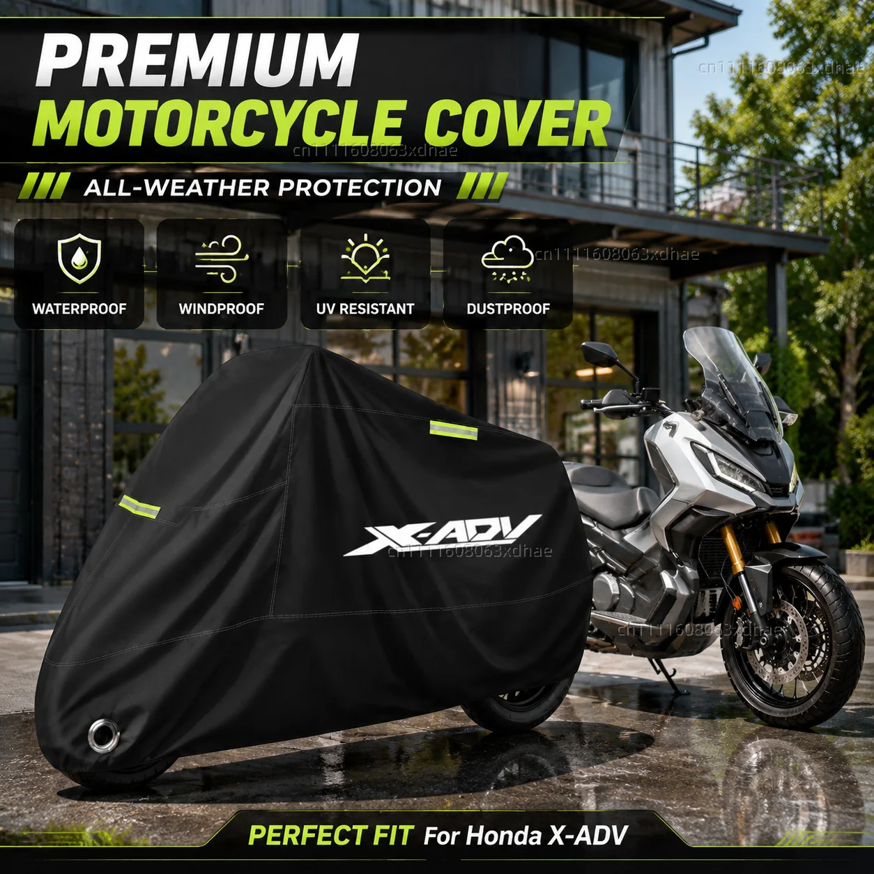 All-Weather Motorcycle Cover Outdoor Protection Waterproof 190T Oxford Cloth For For Honda XADV750 XADV150 X-ADV X Adv 750 150
All-Weather Motorcycle Cover Outdoor Protection Waterproof 190T Oxford Cloth For For Honda XADV750 XADV150 X-ADV X Adv 750 150