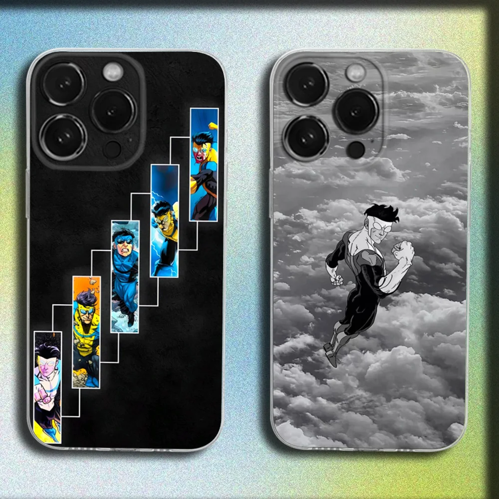 Cartoon I-Invincible Phone Case For iPhone 16,15,14,13,12,11 Plus,Pro,Max,XR,XS,Plus,E,Mini Transparent Soft Cover
Cartoon I-Invincible Phone Case For iPhone 16,15,14,13,12,11 Plus,Pro,Max,XR,XS,Plus,E,Mini Transparent Soft Cover