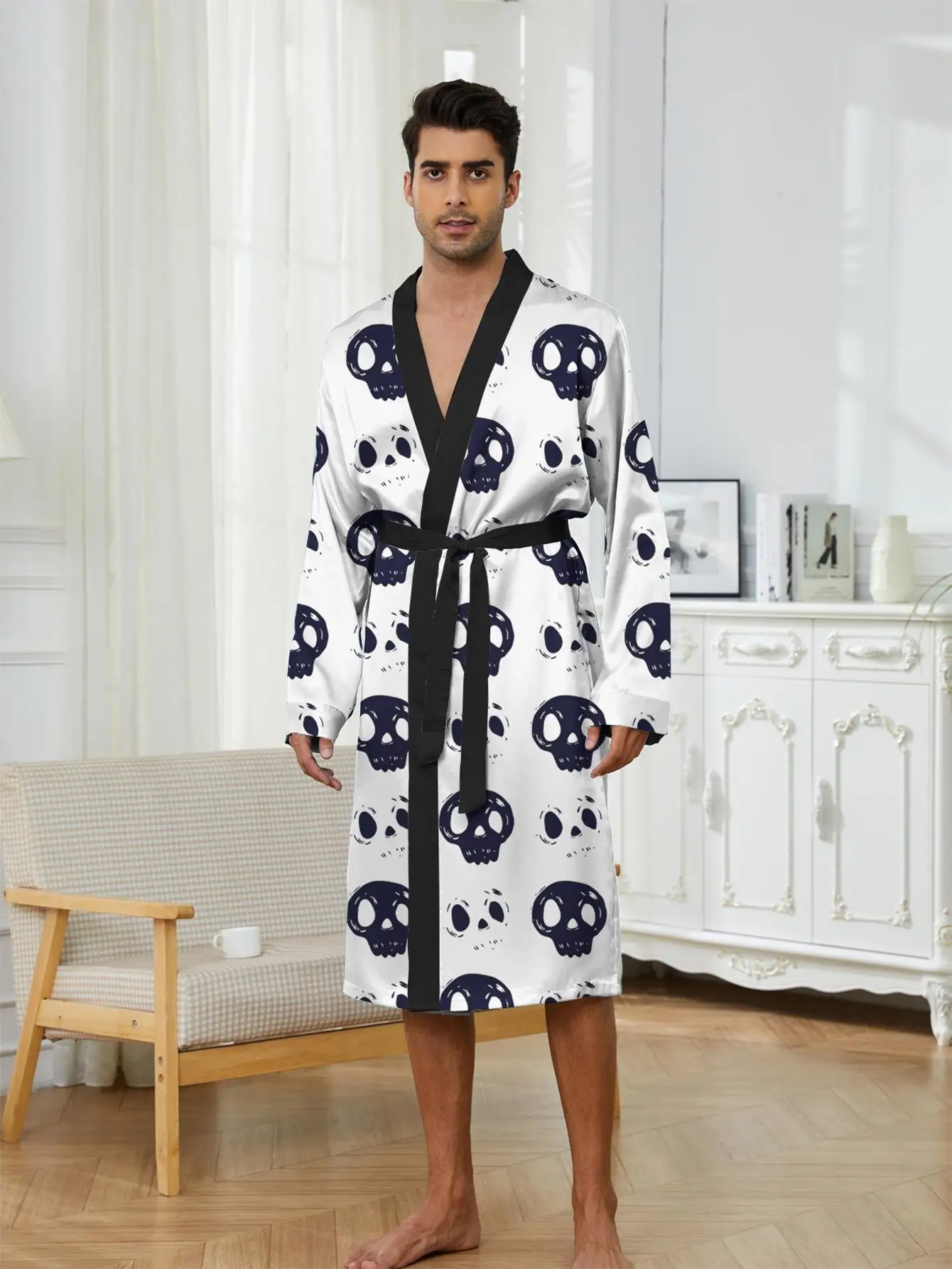 1pcs Men's Robes 2026 Spring/Summer Shower robe Graphic Sleepwear 3D Printed Breathable bath robe Funny pajamas robe
1pcs Men's Robes 2026 Spring/Summer Shower robe Graphic Sleepwear 3D Printed Breathable bath robe Funny pajamas robe