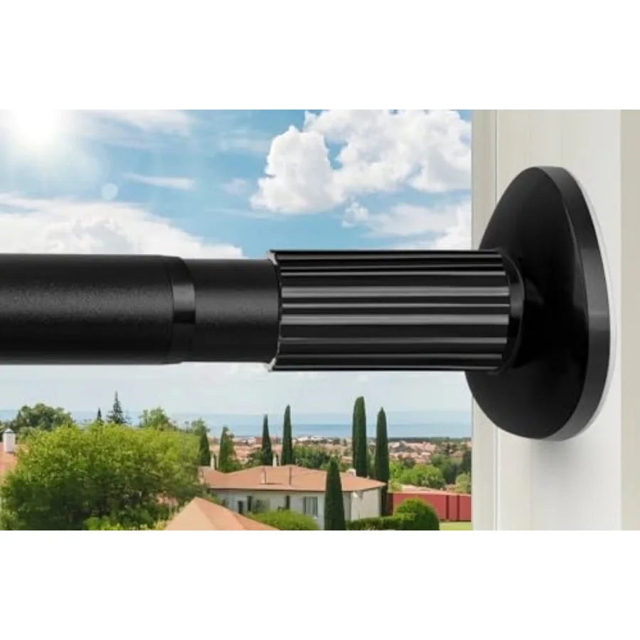 Tension Curtain Rod 51-126 Inch, Long Curtain Rod No Drilling for Window or Bathroom, Outdoor Curtain Rods for Patio Tension Ro
Tension Curtain Rod 51-126 Inch, Long Curtain Rod No Drilling for Window or Bathroom, Outdoor Curtain Rods for Patio Tension Ro