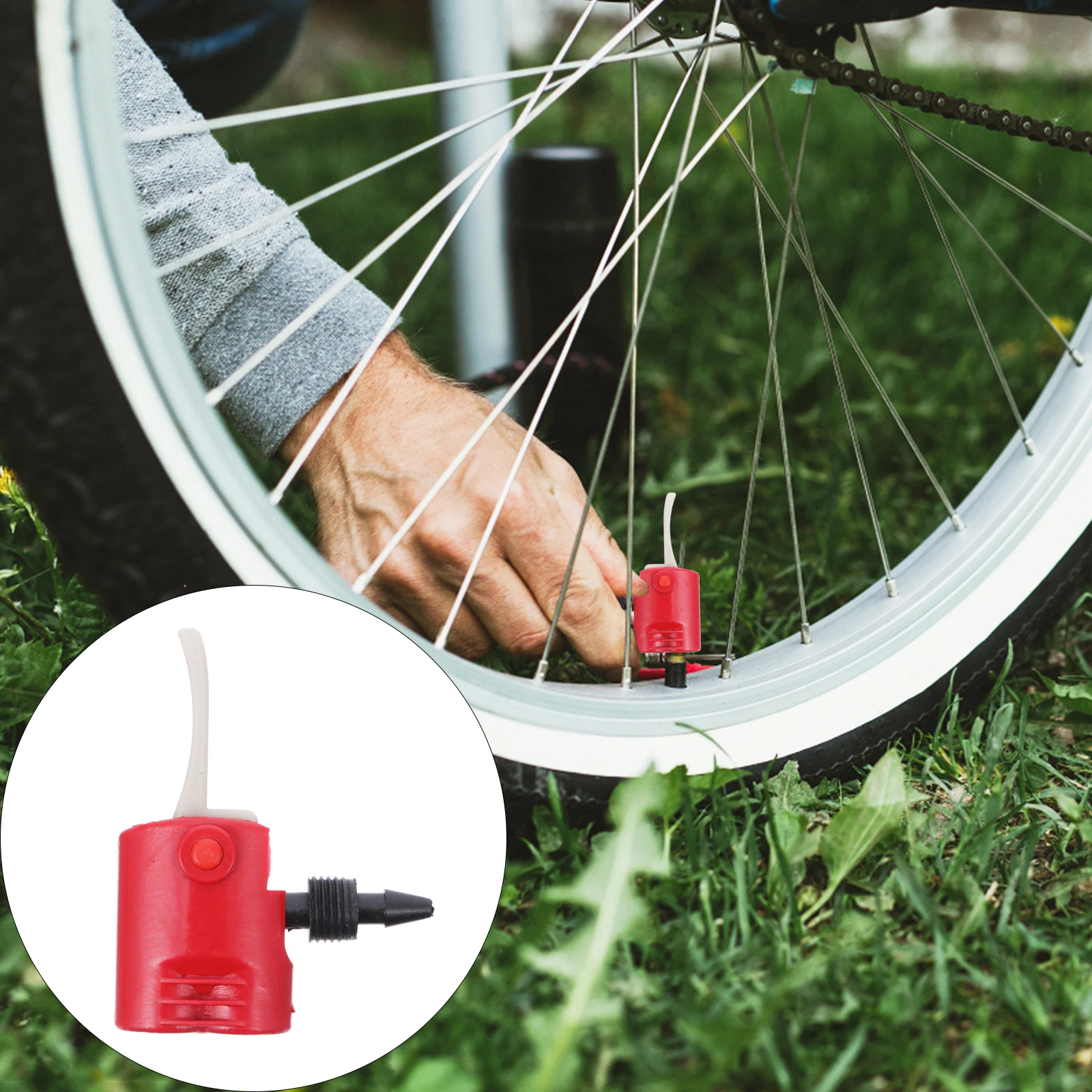 Plastic Bike Valve Adapter Air Pump Head for Tires French to US Converter Durable Quality Easy Install Cycling Tool Bike
Plastic Bike Valve Adapter Air Pump Head for Tires French to US Converter Durable Quality Easy Install Cycling Tool Bike