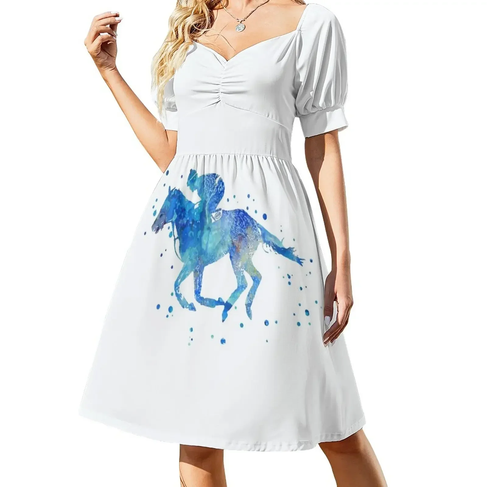 Horse racing, jockey Short-Sleeved Dress women's evening dresses 2025 elegant dresses plus sizes Women's dresses
Horse racing, jockey Short-Sleeved Dress women's evening dresses 2025 elegant dresses plus sizes Women's dresses