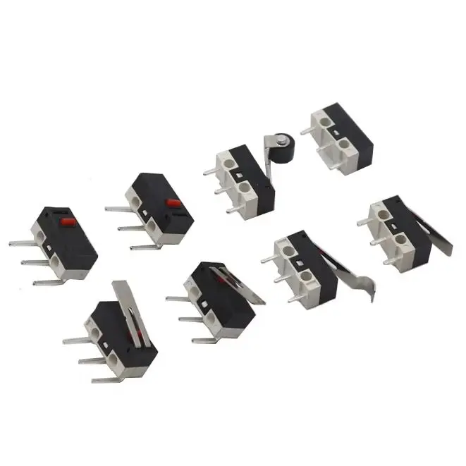 【20-5PCS】Micro Limit Switch Momentary Push Button Switch 1A 125V Mouse Switch 3Pins Long Handle Roller Lever Arm SPDT 12X6X6mm
【20-5PCS】Micro Limit Switch Momentary Push Button Switch 1A 125V Mouse Switch 3Pins Long Handle Roller Lever Arm SPDT 12X6X6mm