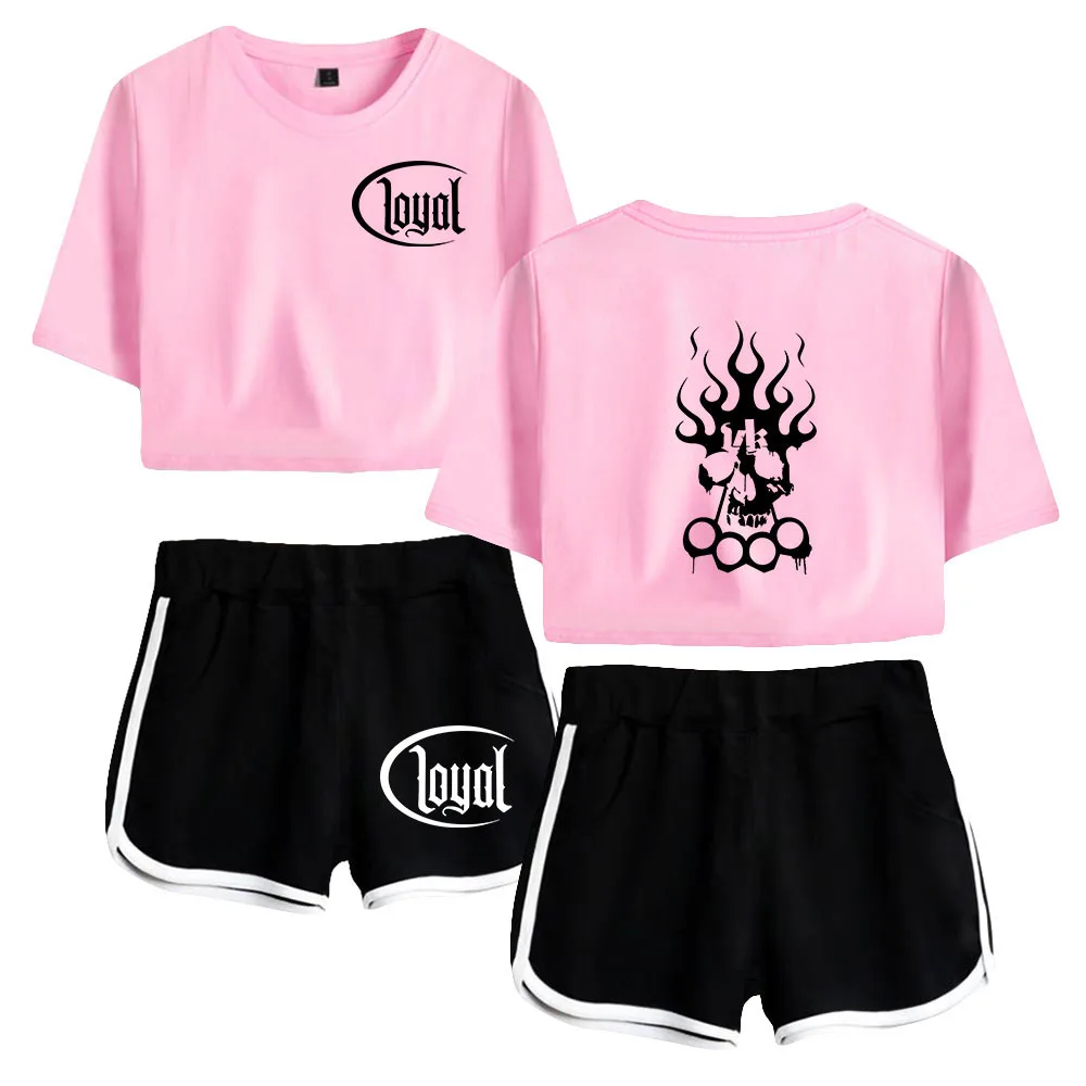 Rapper Kontra K Ladies Tracksuit Two Piece Set Women Top and Shorts Casual Sportswear 2pcs Oufits Streetwear Clothes
Rapper Kontra K Ladies Tracksuit Two Piece Set Women Top and Shorts Casual Sportswear 2pcs Oufits Streetwear Clothes